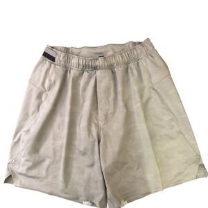 Lululemon Mens Training Shorts Camo Lightweight Athletic‎ Gym Running Size S